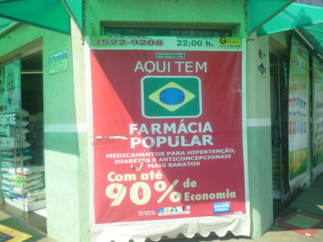 Farmácia popular beneficia população necessitada
(Foto:ArquivoPerfilnews)