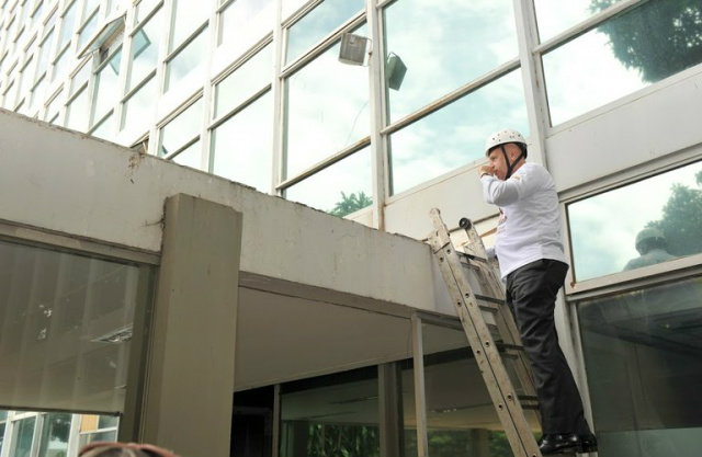 Valdir Simão participa de ação de combate ao Aedes em vistoria no Planejamento (Foto: Divulgação)